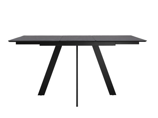 Стол DikLine DKD140, керамика 140(180)х80, мрамор бронза матовый, опоры черные (2 уп.) Стол DikLine DKD140, керамика 140(180)х80, мрамор бронза матовый, опоры черные (2 уп.)