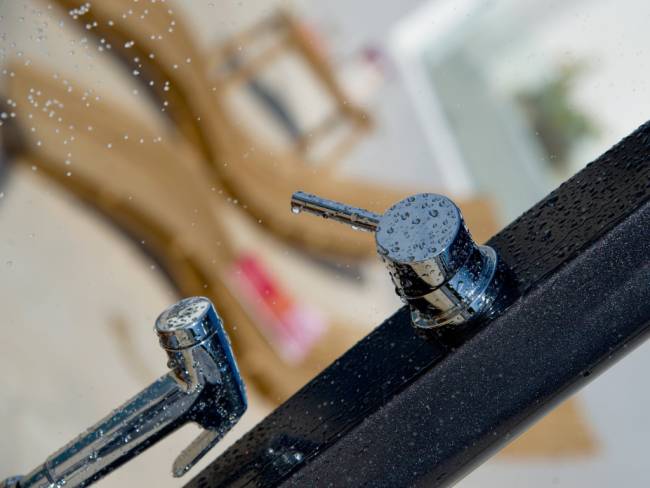 Душ уличный Funny Yin T 345 антрацит 170х170х2320 мм