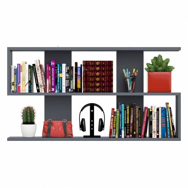 Навесная полка Мори 1200 цвет графит