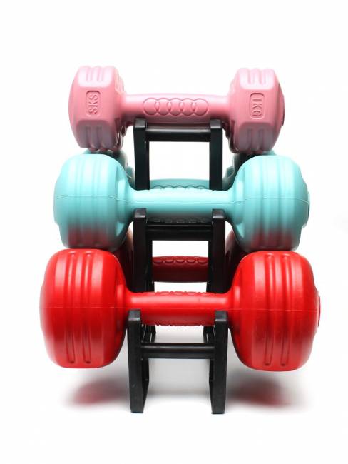 Набор гантелей AMETIST FITNES COMPOSIT 12кг Набор гантелей AMETIST FITNES COMPOSIT 12кг