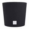 Кашпо для цветов RATO ROUND DRTUS300L-S433 антрацит 2 предмета 15 и 15.3л