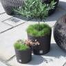Кашпо для цветов RATO ROUND DRTUS300L-S433 антрацит 2 предмета 15 и 15.3л