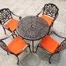 Мебель из металла Palermo 4 с круглым столом