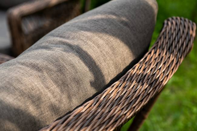 "Гранд Латте" лаунж-зона из искусственного ротанга, цвет коричневый