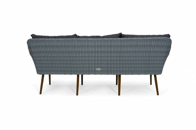 Комплект плетеной мебели MOKKA RIMINI (стол кофейный, 2 кресла, диван 3 х-местный)