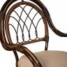 Стул Gavana (Гавана) из искусственного ротанга, орех