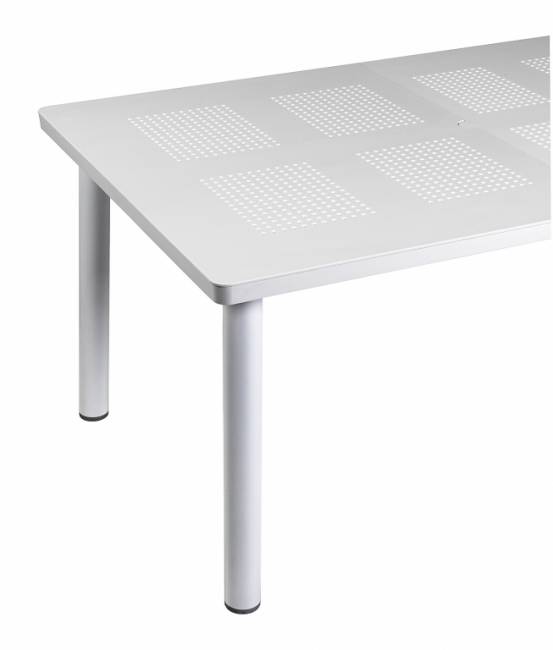 Стол пластиковый раздвижной Libeccio белый 1600-2200х740х1000 мм Стол пластиковый раздвижной Libeccio белый 1600-2200х740х1000 мм