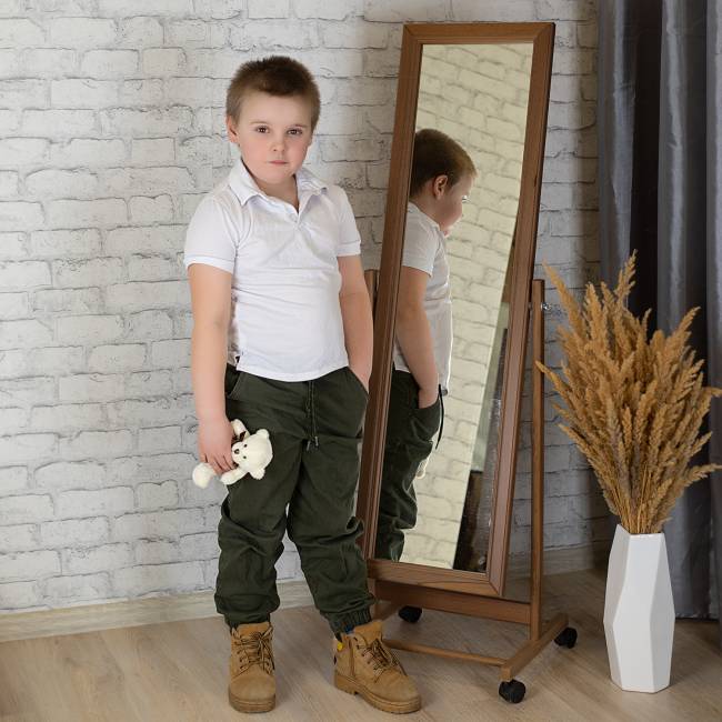 Зеркало напольное В 27Н средне-коричневый 137 см х 42,5 см Зеркало напольное В 27Н средне-коричневый 137 см х 42,5 см