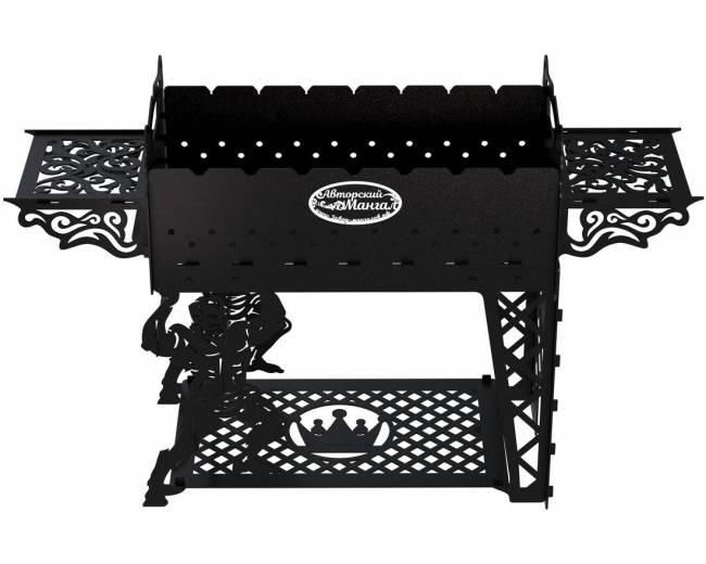 Мангал разборный "Атланты", сталь AISI304, 3мм Мангал разборный "Атланты", сталь AISI304, 3мм