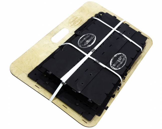 Мангал разборный "Атланты", сталь AISI304, 3мм Мангал разборный "Атланты", сталь AISI304, 3мм