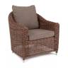 "Кон Панна" кресло из искусственного ротанга, цвет коричневый