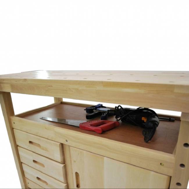 Верстак деревянный Профессиональный дуб