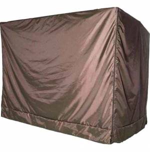 Чехол ЛЮКС для садовых качелей ЭЛИТ ЛЮКС PLUS, шоколадный