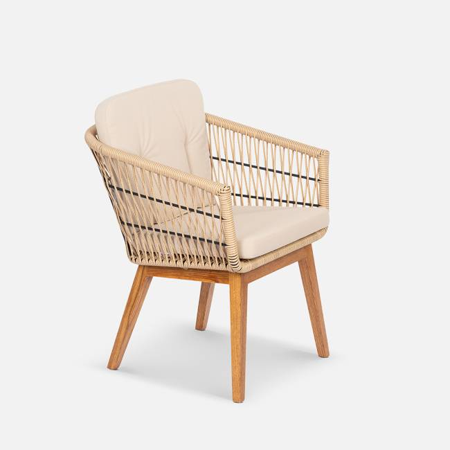 Стул Letto (с упаковкой) Индийское дерево, RAL 9005, Jamaica beige Стул Letto (с упаковкой) Индийское дерево, RAL 9005, Jamaica beige