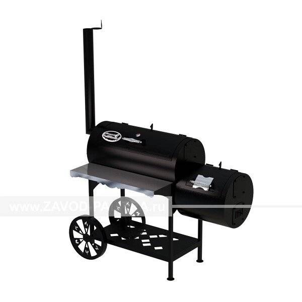 Гриль-Смокер XL, из стали толщиной 5 мм в термостойкой покраске