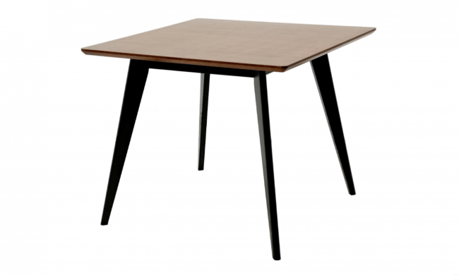 Стол Сканди М 90 чёрное дерево/орех Стол Сканди М 90 чёрное дерево/орех
