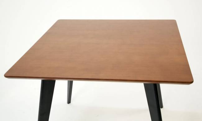 Стол Сканди М 90 чёрное дерево/орех Стол Сканди М 90 чёрное дерево/орех