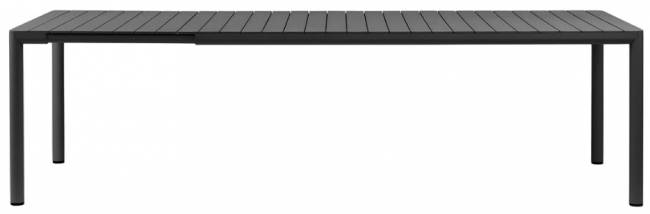 Стол пластиковый раздвижной Tevere 210 антрацит 2110-2750х1000х765 мм Стол пластиковый раздвижной Tevere 210 антрацит 2110-2750х1000х765 мм