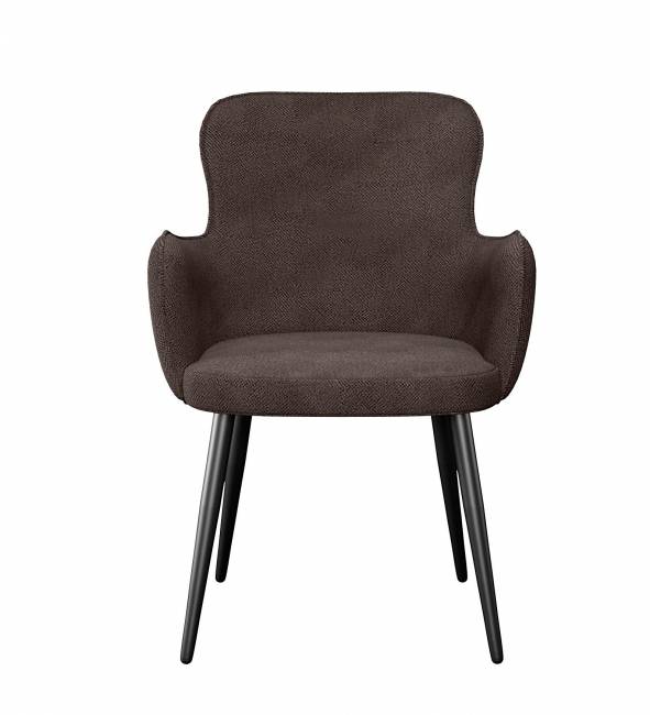 Стул DikLine 503 поворотный SB3 шоколад, ножки черные Стул DikLine 503 поворотный SB3 шоколад, ножки черные