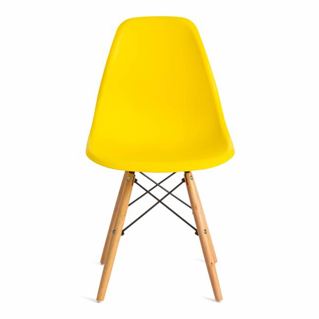 Стул CINDY (EAMES) (mod. 001) / 1 шт. в упаковке дерево бук/металл/сиденье пластик, 51x46x82.5см, желтый/yellow желтый/yellow дерево бук/металл/сиденье пластик Стул CINDY (EAMES) (mod. 001) / 1 шт. в упаковке дерево бук/металл/сиденье пластик, 51x46x82.5см, желтый/yellow желтый/yellow дерево бук/металл/сиденье пластик