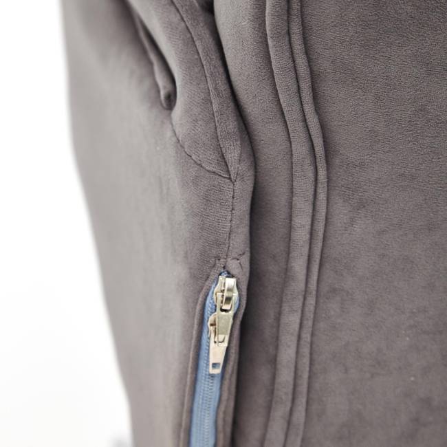 Кресло YORK флок , серый, 29 серый флок