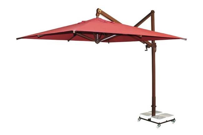 Зонт профессиональный 4х4 м Banana Plus бежевый 4000х4000 мм Зонт профессиональный 4х4 м Banana Plus бежевый 4000х4000 мм