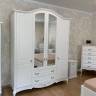 Шкаф Малонн Ави 4-х створчатый Белый