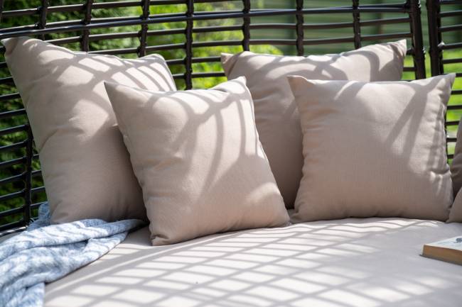 "Тенерифе" плетеная кровать, цвет бронзовый "Тенерифе" плетеная кровать, цвет бронзовый