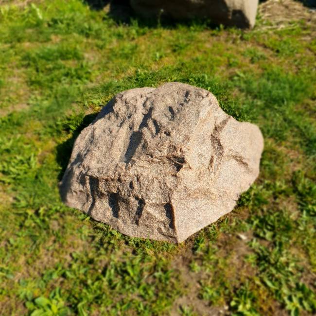 Искусственный валун "ЛЮКС", D80-4, красно-коричневый Искусственный валун "ЛЮКС", D80-4, красно-коричневый