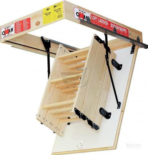 Чердачная складная лестница COMPACT TERMO 100х55 Чердачная складная лестница COMPACT TERMO 100х55