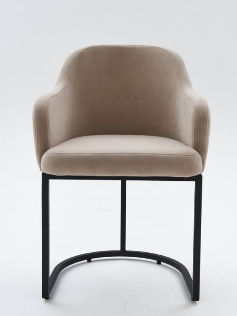 Стул Amely Beige / Black