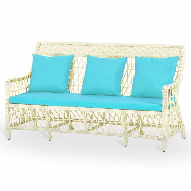 Комплект LEGEND с прямоугольным столом, на 5 персон, белый