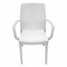 Стул B:rattan INDIANA с подлокотниками, белый