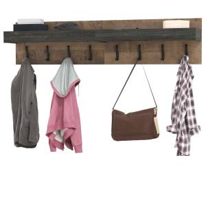 Две вешалки для верхней одежды Трувор цвет дуб гранж песочный/интра