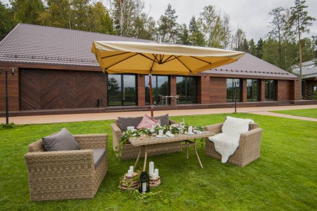 "Аффогато" обеденная группа из искусственного ротанга, цвет соломенный "Аффогато" обеденная группа из искусственного ротанга, цвет соломенный