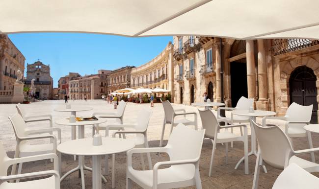 Стол пластиковый Octopus белый Ø600х750 мм Стол пластиковый Octopus белый Ø600х750 мм