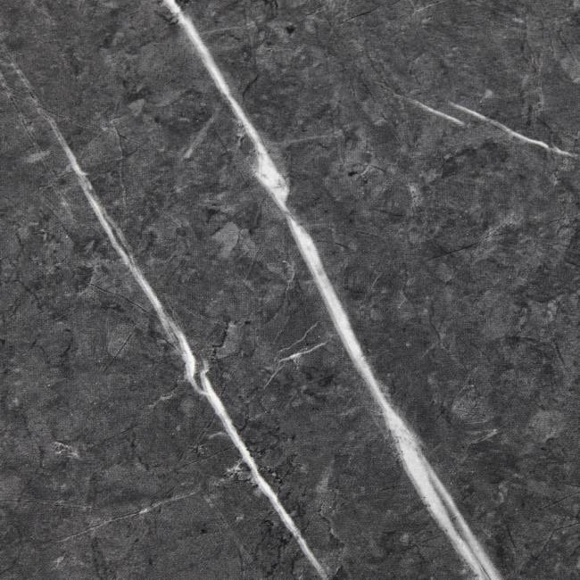 Набор кофейных столиков Tango серый мрамор с чёрными ножками, 2шт