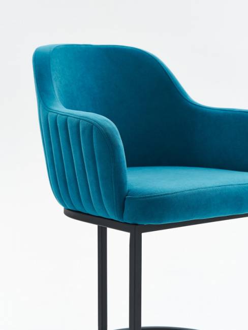 Стул Amely Denim / Black 2