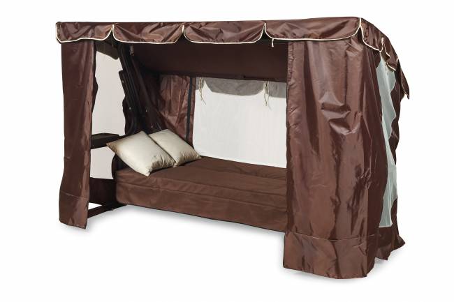 Садовые качели Нирвана 76 PREMIUM шоколад