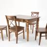 Обеденная группа Верди 120 со стульями Ингольф орех