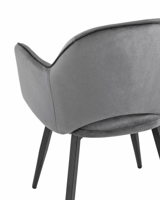 Стул Венера вращающийся велюр серый 2 шт Стул Венера вращающийся велюр серый 2 шт