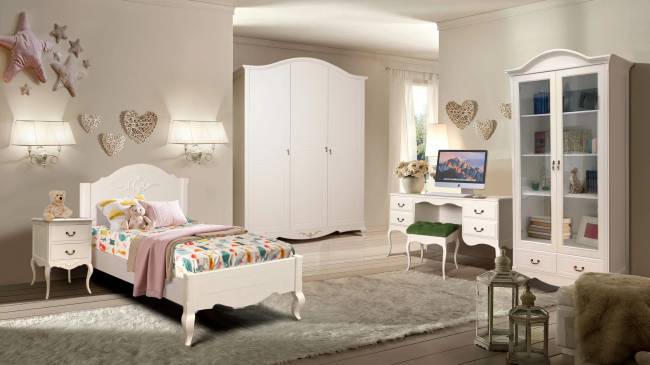 Кровать Малонн Ави Белый