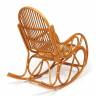 Кресло-качалка Vienna/Виенна (разборная)/без подушки / натуральный ротанг, 58х133х102см, коньячный коричневый ротанг top quality