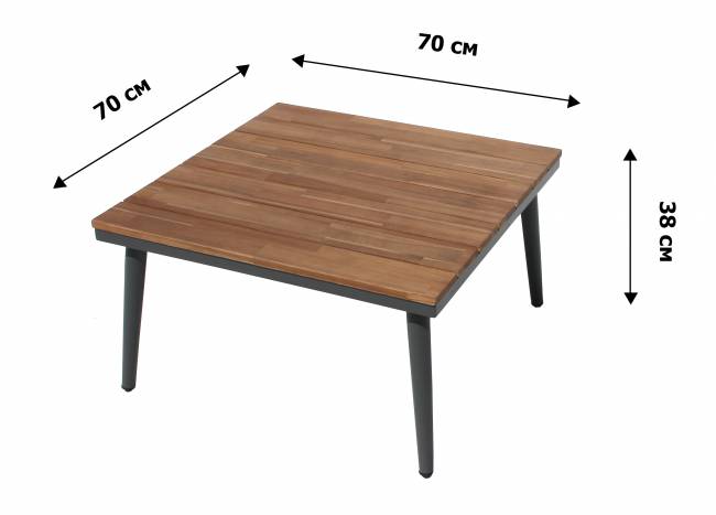 Набор мебели Лаин, серый 