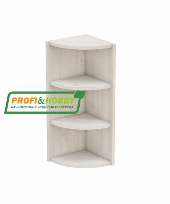 Шкаф-стеллаж заверш 280 х 280 х 720 открытый, сосна, без покраски