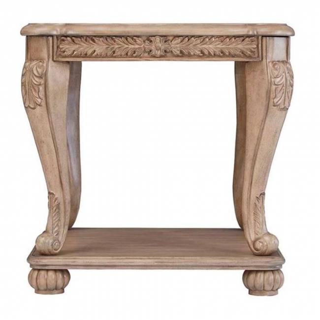 Столик прикроватный Kerston T373-2, 61х61х61 см, кофейный