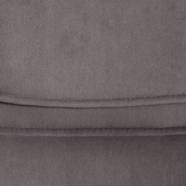 Кресло BERGAMO хром (22) флок , серый, 29 серый флок Кресло BERGAMO хром (22) флок , серый, 29 серый флок