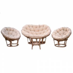 Набор мебели из искусственного ротанга Романо, бежевый