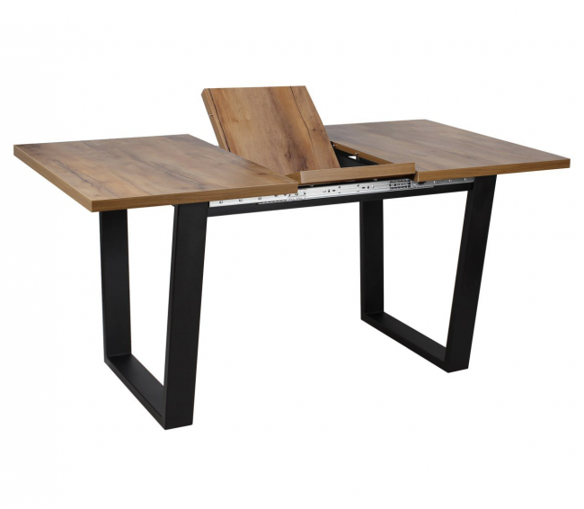 Стол обеденный раздвижной "ХАГЕН" , таксония медовая Стол обеденный раздвижной "ХАГЕН" , таксония медовая