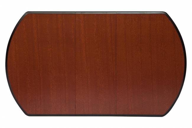 Стол раскладной Modena (MD-T4EX) дерево гевея/мдф, 100+29х75х75 см, MAF Brown